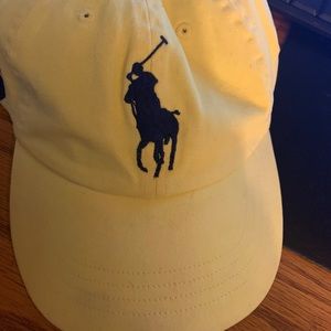 Polo Ralph Lauren “3” hat 🧢 yellow mustard